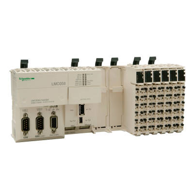 SCHNEIDER LMC058LF424 LMC058LF424 24VDC 10 GİRİŞ 12 ÇIKIŞ KONTROL PLC - 1