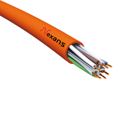 NEXANS 10518822 CAT.6 UTP LSZH 4*2*23 AWG HAL.FREE KABLO(TURUNCU) 500 METRE - 1