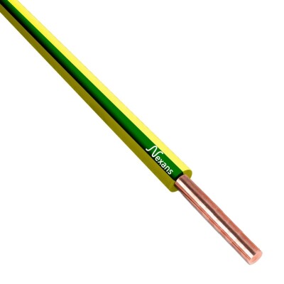 NEXANS 10522957 1*1.5 mm2 H07Z1-U NYA HALOJEN FREE KAB.SARIYEŞİL - 1