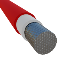 NEXANS SOLAR KABLO 010 1*10 mm2 H1Z2Z2-K-DC KIRMIZI SOLAR KABLO - NEXANS