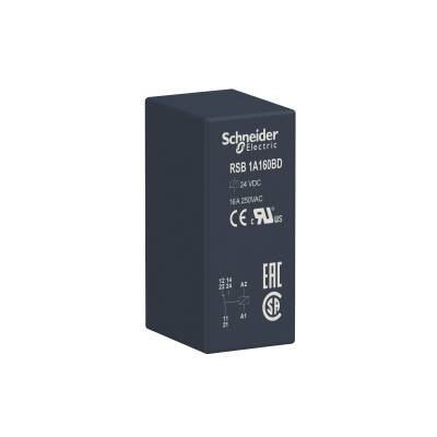 SCHNEIDER RSB1A160BD RSB1A160BD 24VDC 1 KUTUPLU RÖLE - 1