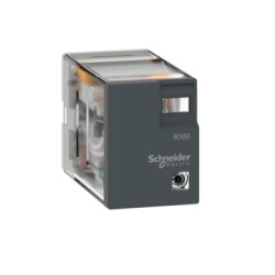 SCHNEIDER RXM4LB2BD RXM4LB2BD 4 KUTUPLU 24VDC 5A LEDLİ RÖLE - SCHNEIDER