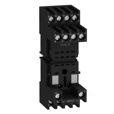 SCHNEIDER RXZE2M114M 2 VE 4 KUTUP RÖLE SOKETİ RXM - 1