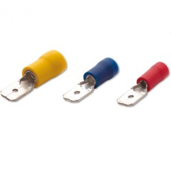 ŞAFAK ELEKTRİK FE-5638 4,00-6,00MM2 ERKEK FASTON TİP TERMİNALLER - ŞAFAK ELEKTRİK