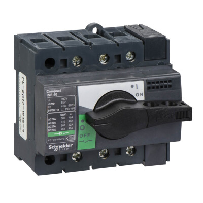 SCHNEIDER 28900 40A 3 KUTUPLU 15kA YÜK AYIRICI ŞALTER - 1