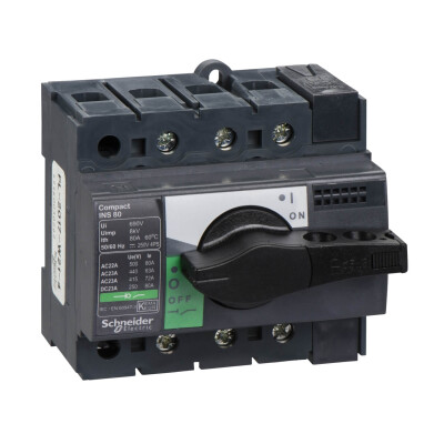 SCHNEIDER 28904 80 A 15kA YÜK AYIRICI - 1