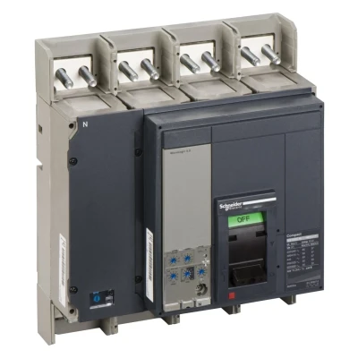 SCHNEIDER 33480S5 1250A 50 kA 4 KUTUP MİC 5.0 TER.MAN.KOR. ŞALTER - 1