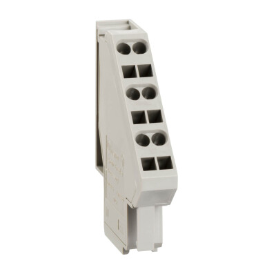 SCHNEIDER 47074 NT/NW İÇİN 3 TELLİ YARDIMCI TERMİNAL BLOĞU - 1