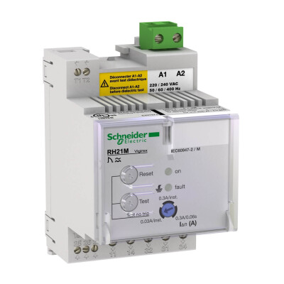 SCHNEIDER 56163 RH21M 30mA-300mA 0-6 MSN K.AKIM KORUMA RÖLESİ - 1