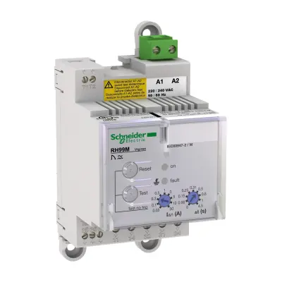 SCHNEIDER 56173 240V 0,03..30A 4.5sn MANUEL SIFIRLAMALI KAÇAK AKIM KORUMA RÖLESİ - 1