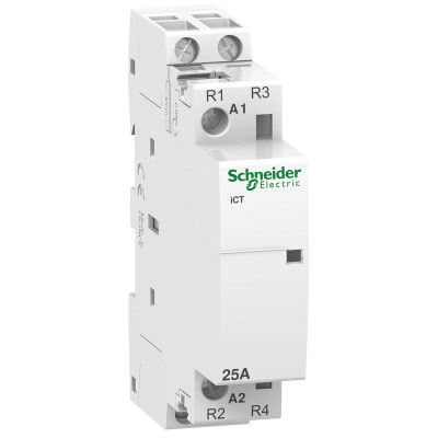 SCHNEIDER A9C20736 2 KUTUP 25A 2NK 230VAC SESSİZ KONTAKTÖR - 1