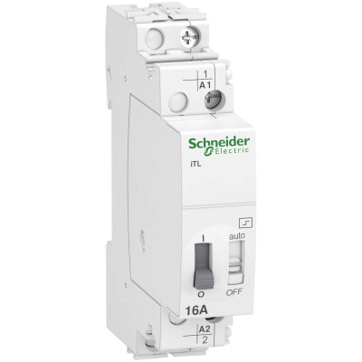 SCHNEIDER A9C30811 1 KUTUP 16A 230VAC 110VDC DARBE RÖLESİ - 1