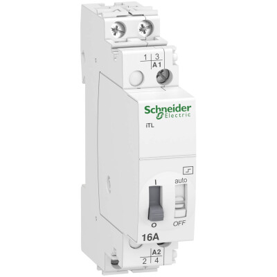 SCHNEIDER A9C30812 2 KUTUP 16A 230VAC 110VDC DARBE RÖLESİ - 1