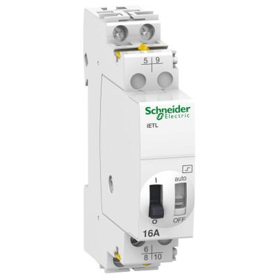SCHNEIDER A9C32816 3 KUTUP 16A 230VAC 110VDC DARBE RÖLESİ - 1