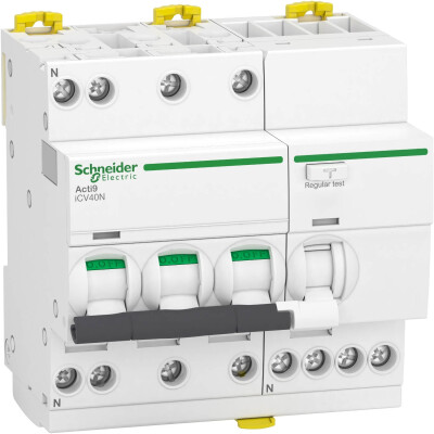 SCHNEIDER A9DE3716 3P+N 16A 30 mA K.AKIM RÖLESİ AC - 1