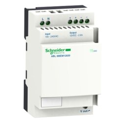 SCHNEIDER ABL8MEM12020 12V DC 240V GRŞ 24V ÇKŞ GÜÇ KAYNAĞI 	 - SCHNEIDER