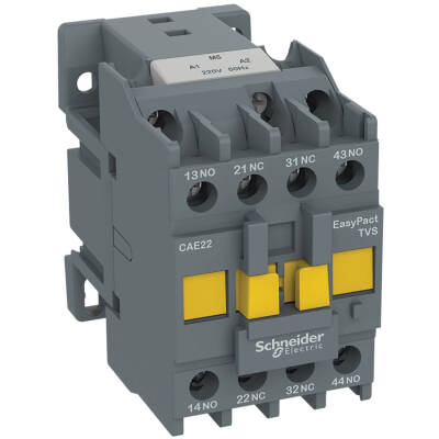 SCHNEIDER CAE22M5 2NA+2NK 220 VAC YARDIMCI KONTAKTÖR - 1