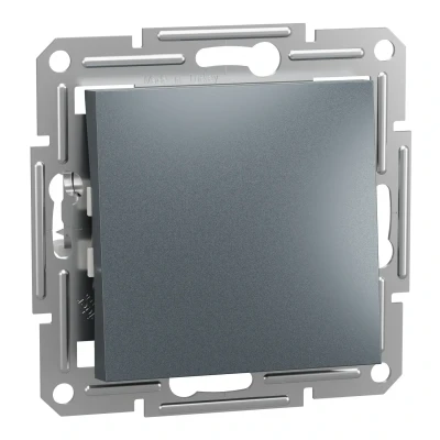 SCHNEIDER EPH0100162 ASFORA ÇERÇEVESİZ ÇELİK ANAHTAR - 1