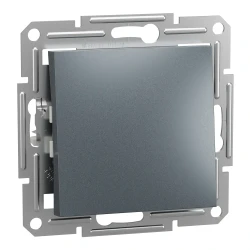 SCHNEIDER EPH0100162 ASFORA ÇERÇEVESİZ ÇELİK ANAHTAR - SCHNEIDER