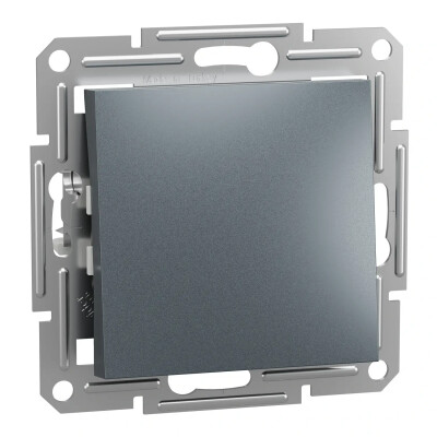 SCHNEIDER EPH0100162 ASFORA ÇERÇEVESİZ ÇELİK ANAHTAR - SCHNEIDER