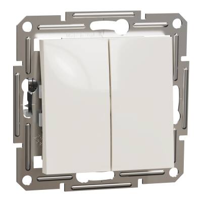 Schneider Electric EPH0670123 EPH0670123 VAVİEN+VAVİEN KREM ÇERÇEVESİZ - 1