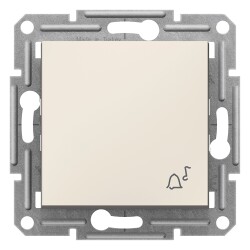 Schneider Electric EPH0870123 EPH0870123 LİHT BUT.ZİL İŞARETLİ KREM ÇERÇEVESİZ - SCHNEIDER