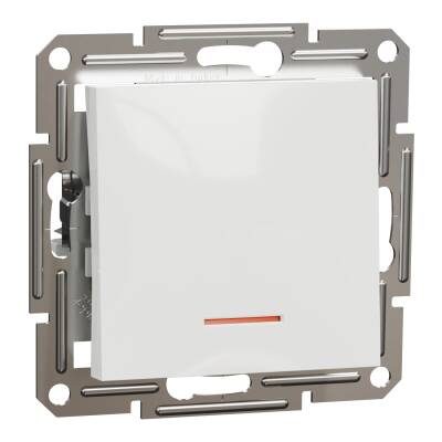 Schneider Electric EPH1470121 EPH1470121 ANAHTAR IŞIKLI BEYAZ ÇERÇEVESİZ - 1