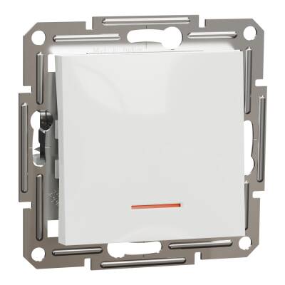 Schneider Electric EPH1570121 EPH1570121 VAVİEN IŞIKLI BEYAZ ÇERÇEVESİZ - 1