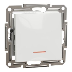 Schneider Electric EPH1570121 EPH1570121 VAVİEN IŞIKLI BEYAZ ÇERÇEVESİZ - SCHNEIDER