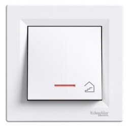 Schneider Electric EPH1970121 EPH1970121 LİHT IŞIKLI MER.İŞAR. BEYAZ ÇERÇEVESİZ - SCHNEIDER