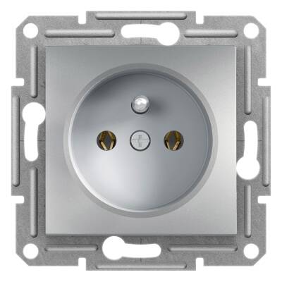 SCHNEIDER EPH2800161 ASFORA ÇERÇEVESİZ ALÜMİNYUM UPS PRİZ - 1