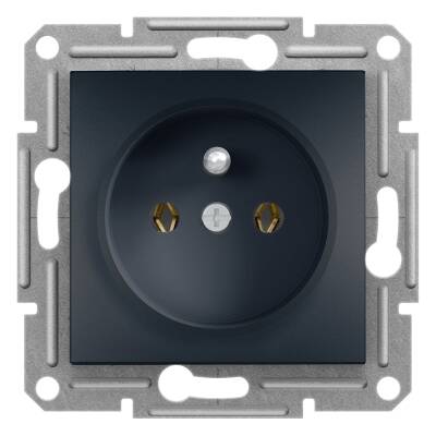 SCHNEIDER EPH2800171 ASFORA ÇERÇEVESİZ ANTRASİT UPS PRİZ - 1
