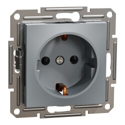 SCHNEIDER EPH2900162 ASFORA 16A ÇERÇEVESİZ ÇELİK TOPRAKLI PRİZ - SCHNEIDER