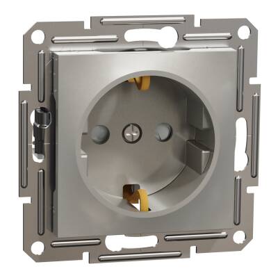 SCHNEIDER EPH2900269 ASFORA 16A ÇERÇEVESİZ BRONZ ÇOCUK KORUMALI TOPRAKLI PRİZ - 1