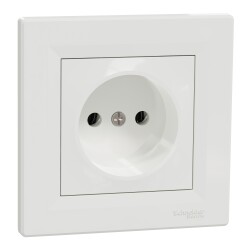 Schneider Electric EPH3000121 EPH3000121 16A ÇERÇEVELİ BEYAZ ASFORA PRİZ - SCHNEIDER