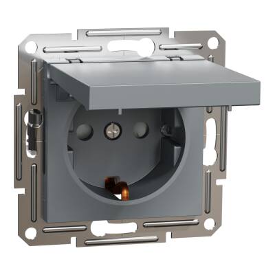 SCHNEIDER EPH3100162 ASFORA 16A ÇELİK KAPAKLI TOPRAKLI PRİZ - 1