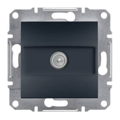 Schneider Electric EPH3200371 EPH3200371 TV PRİZİ GEÇİŞLİ 8 DB ANTRASİT - 1