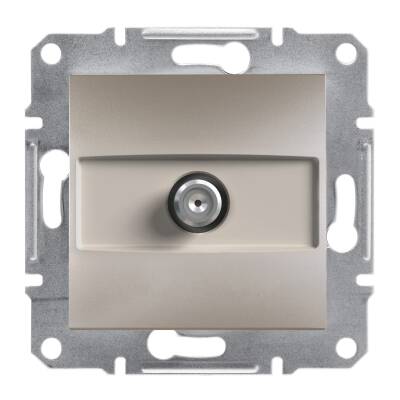 SCHENIDER EPH3700169 ASFORA BRONZ SAT 1 dB SONLU SAT PRİZİ - 1