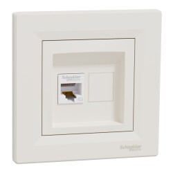 Schneider Electric EPH4300123 EPH4300123 1*RJ45CAT5e-UTP KREM - SCHNEIDER