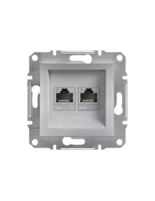 Schneider Electric EPH4300161-02 EPH4300161-02 1*RJ45 CAT5e-UTP KONNEKTÖRSÜZ ALÜM. - 1