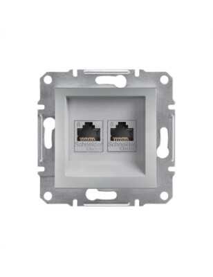 Schneider Electric EPH4300161-02 EPH4300161-02 1*RJ45 CAT5e-UTP KONNEKTÖRSÜZ ALÜM. - SCHNEIDER