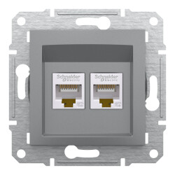 Schneider Electric EPH4400162 EPH4400162 2*RJ45 CAT5e-UTP ÇELİK - SCHNEIDER