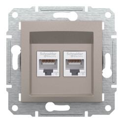 Schneider Electric EPH4800169 EPH4800169 2*RJ45 CAT6-UTP BRONZ - SCHNEIDER