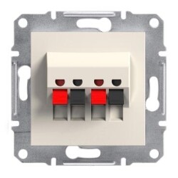 Schneider Electric EPH5770123 EPH5770123 HOPARLÖR PRİZİ KREM ÇERÇEVESİZ - SCHNEIDER