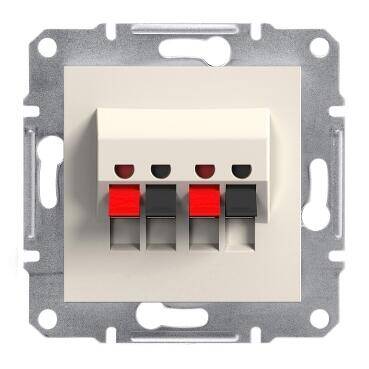 Schneider Electric EPH5770123 EPH5770123 HOPARLÖR PRİZİ KREM ÇERÇEVESİZ - 1