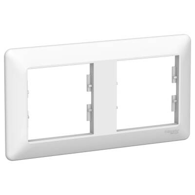 Schneider Electric EPH5805221 EPH5805221 İKİLİ ÇERÇEVE YATAY BEYAZ - 1