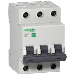 SCHNEIDER EZ9F56306 Easy9 3P 6A C TİPİ 6kA OTOMATİK SİGORTA - SCHNEIDER