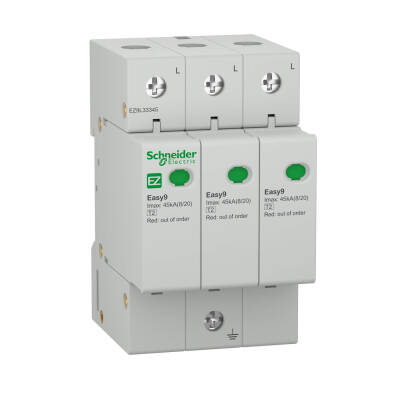 SCHNEIDER EZ9L33345 EZ9L33345 3P+N 45 kA ALÇAK GERİLİM PARAFUDRU - 1