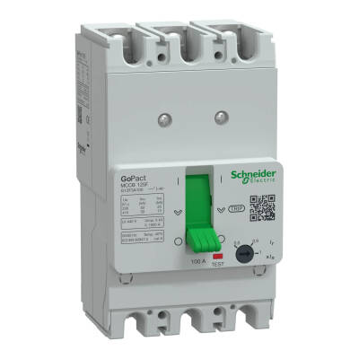 Schneider Electric G12F3A100 GOPACT MCCB 125F 30KA 3P3D 100A AYAR SAHALI - 1