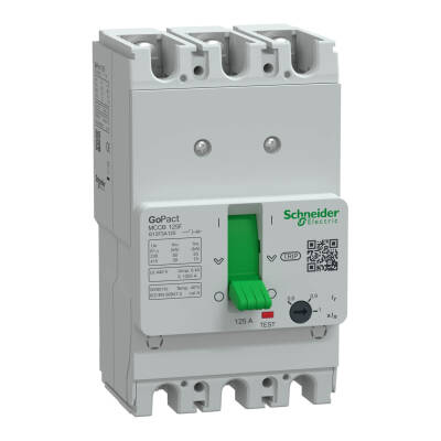 Schneider Electric G12F3A125 GOPACT MCCB 125F 30KA 3P3D 125A AYAR SAHALI - 1